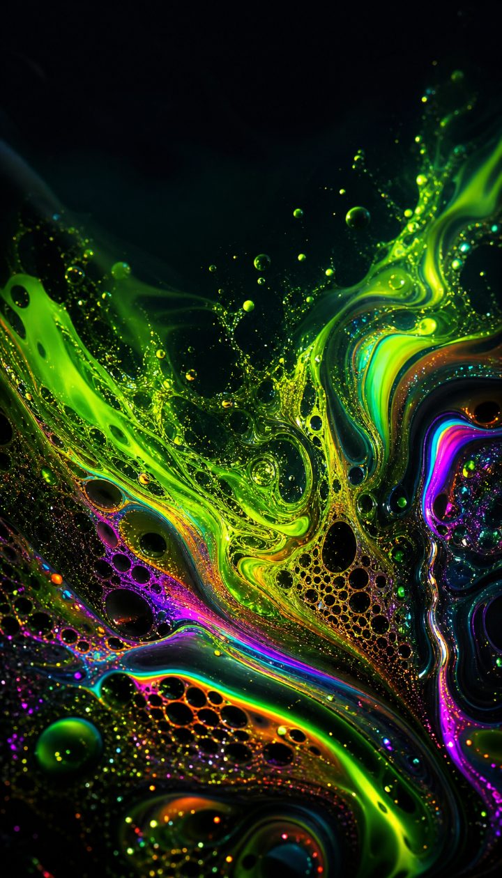 Electric Green Fluid