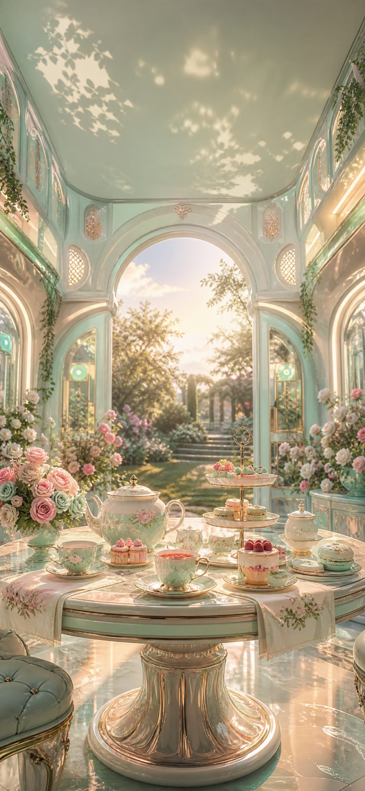 Pastel Garden Tea Party