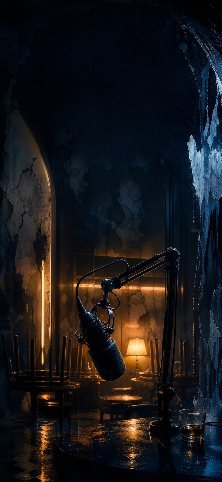 Cinematic Podcast Desk Mic