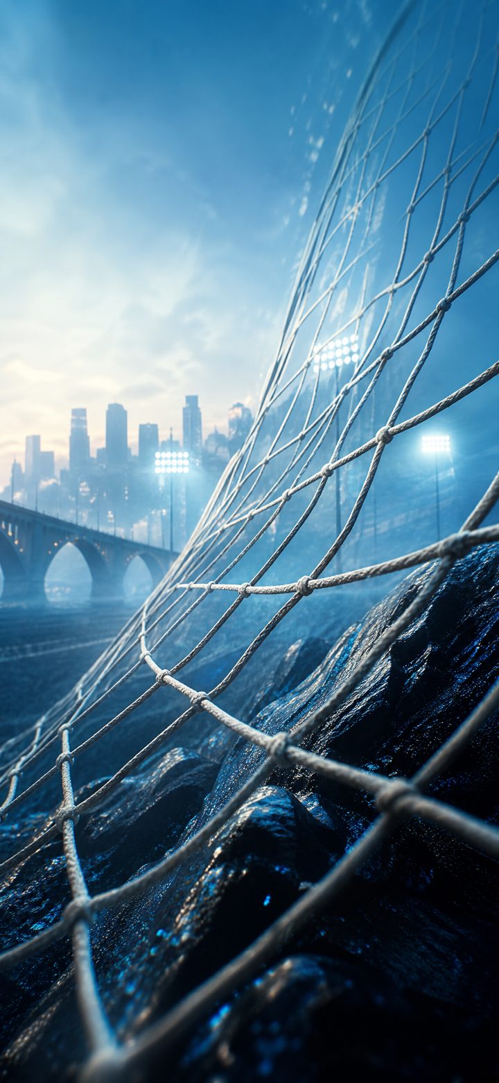 Tranquil Soccer Goal Net