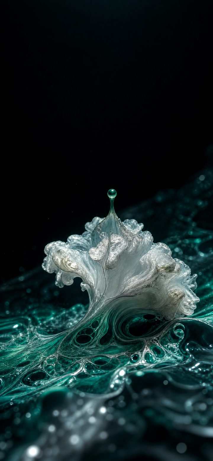 Pearl Pour Cloud Effect