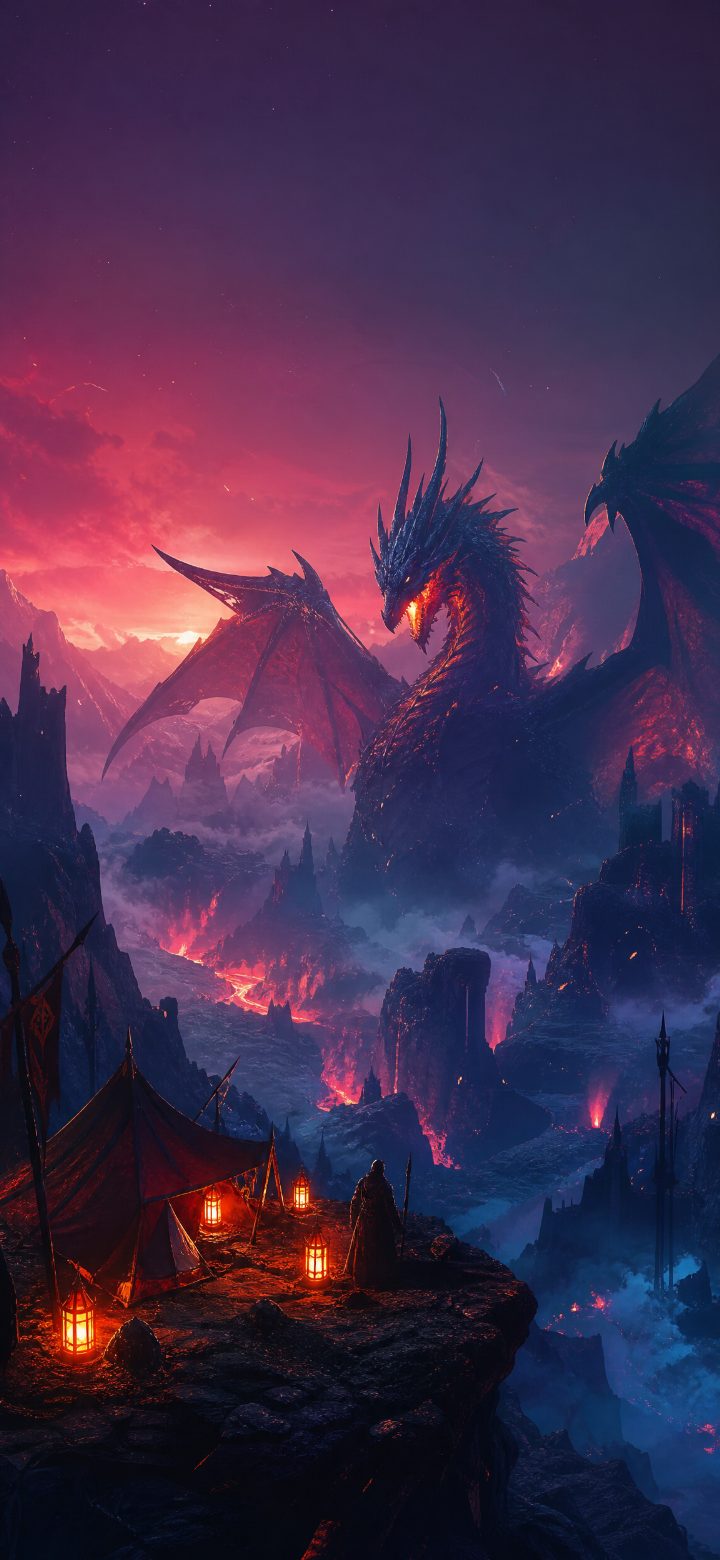 Nostalgic Dragon Portrait