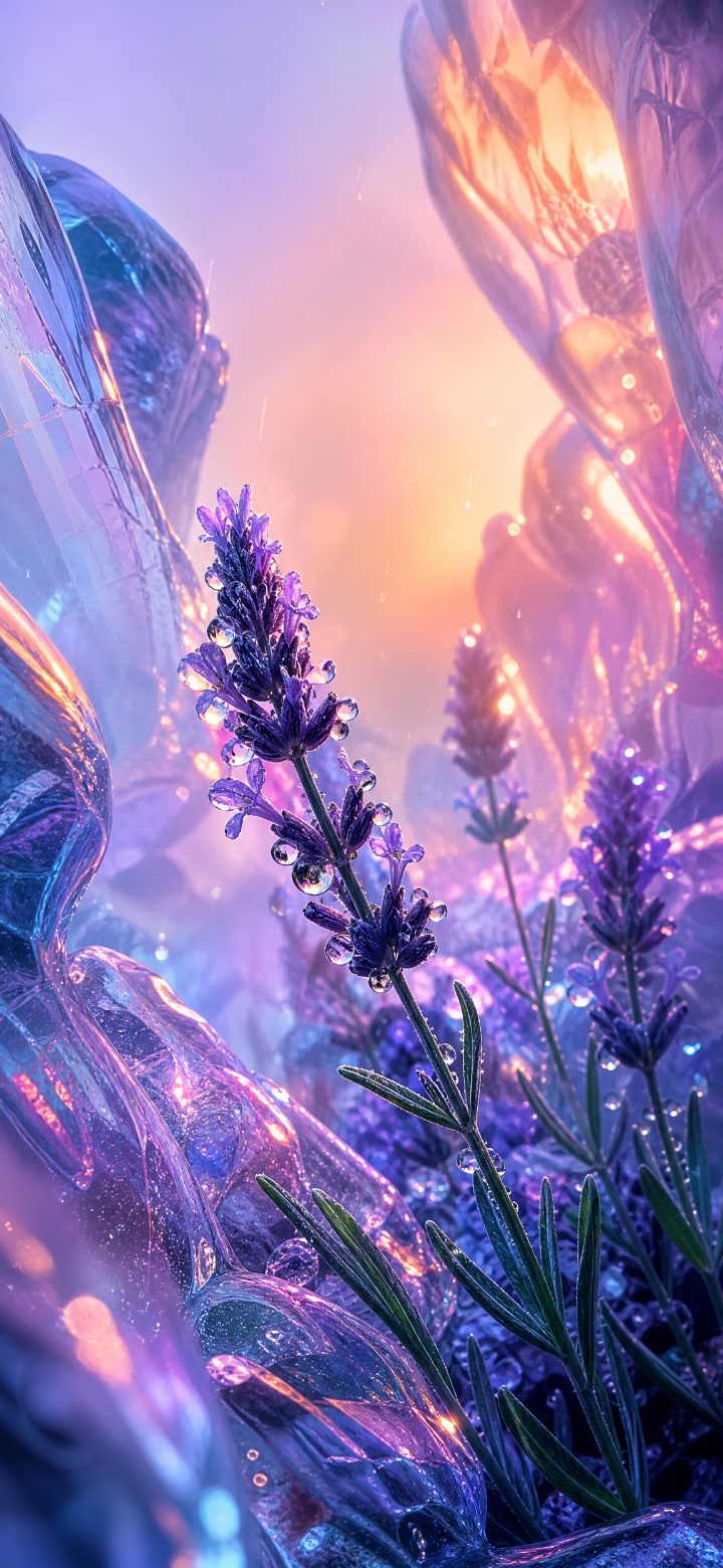 Soft Lavender Bloom