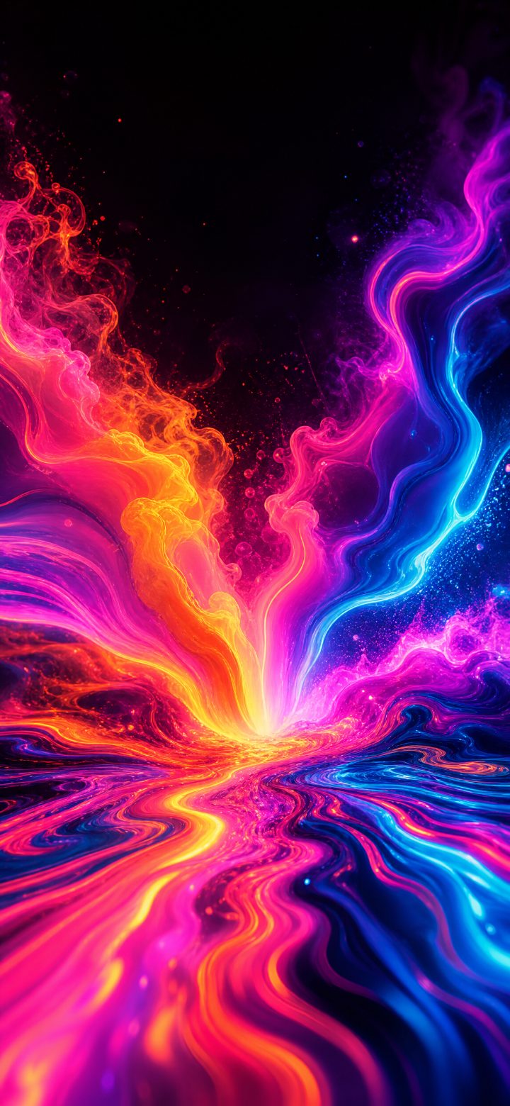 Futuristic Smoke Burst