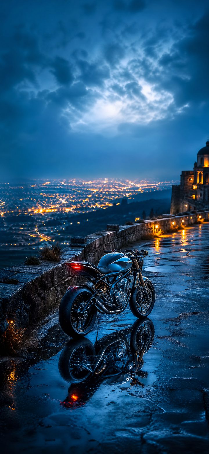 Rebellious Naked Bike Overlook