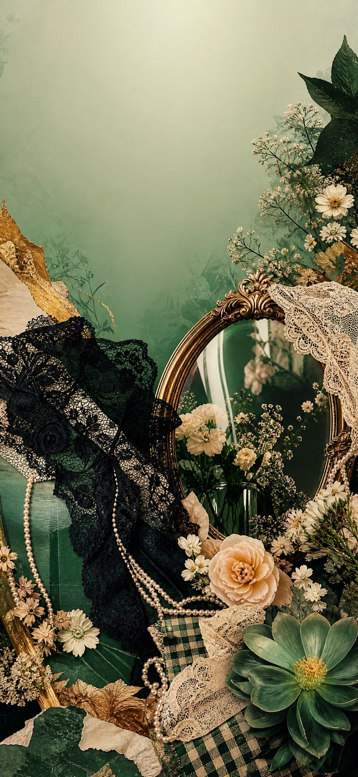 Emerald Lace Moodboard