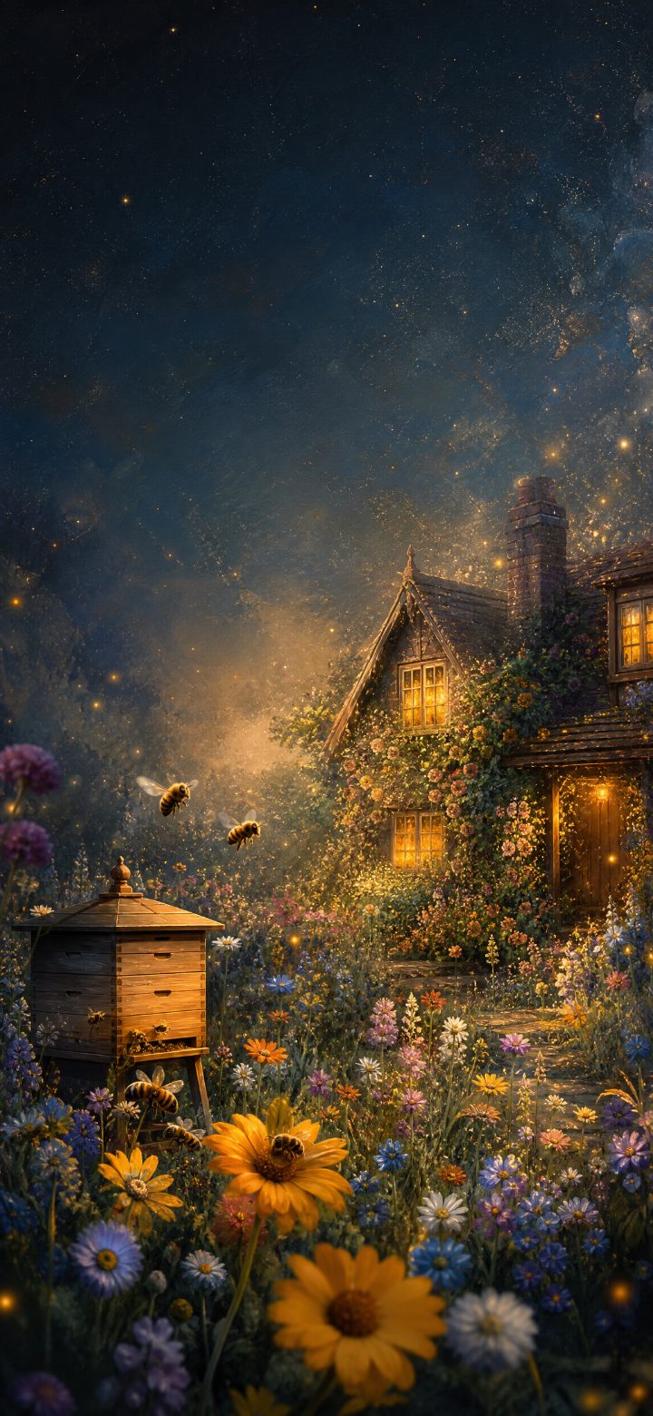 Nostalgic Wildflower Cottage
