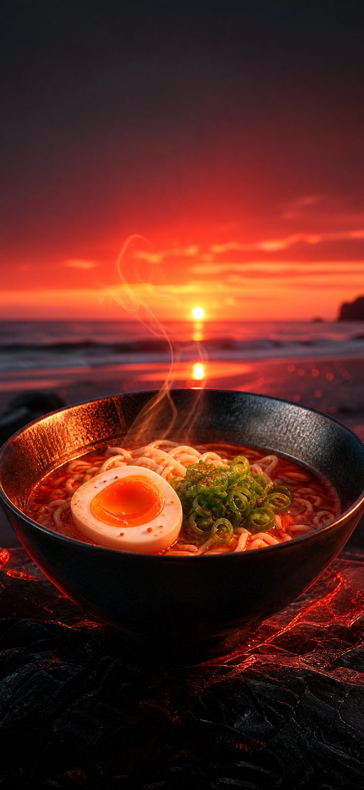 Red Ramen Sunset