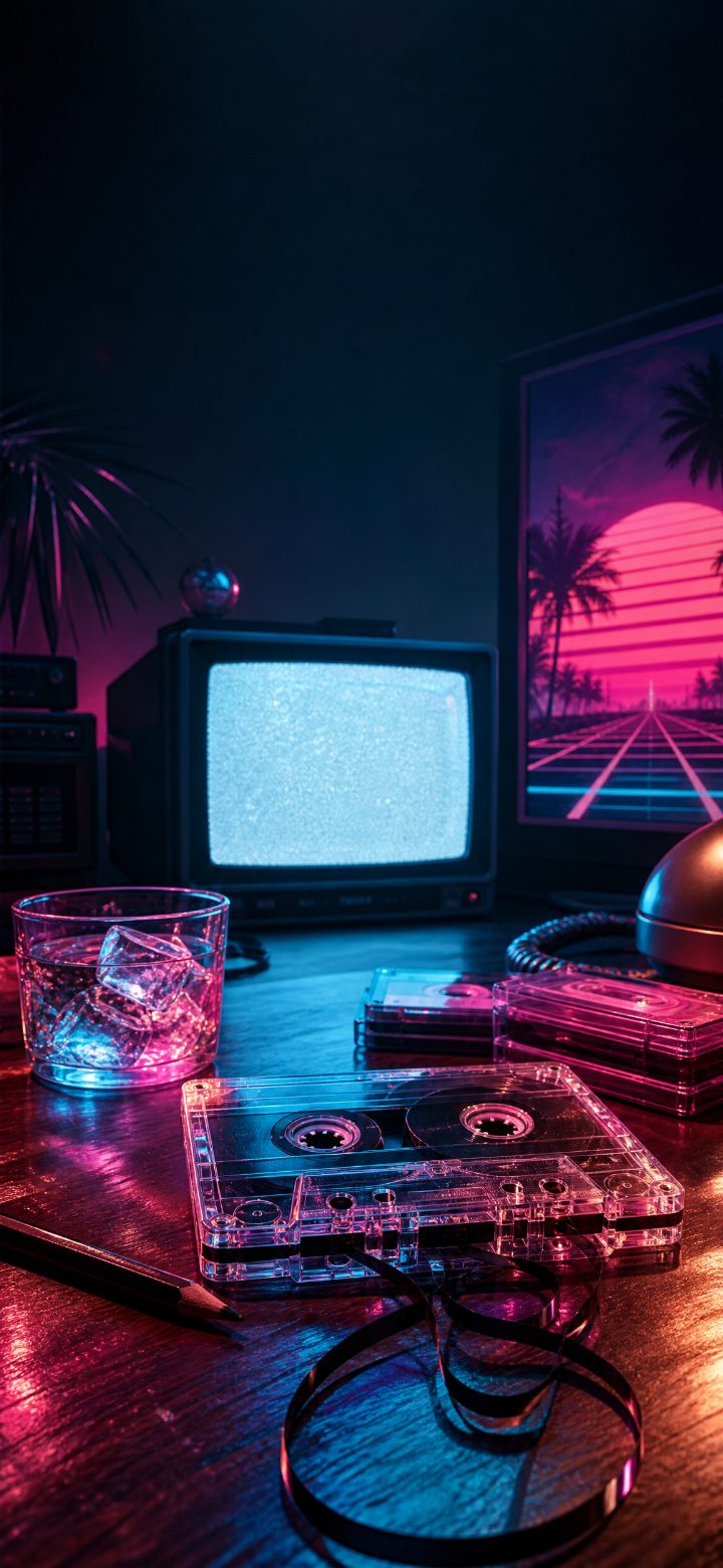 Dreamy Y2k Gadget Still Life