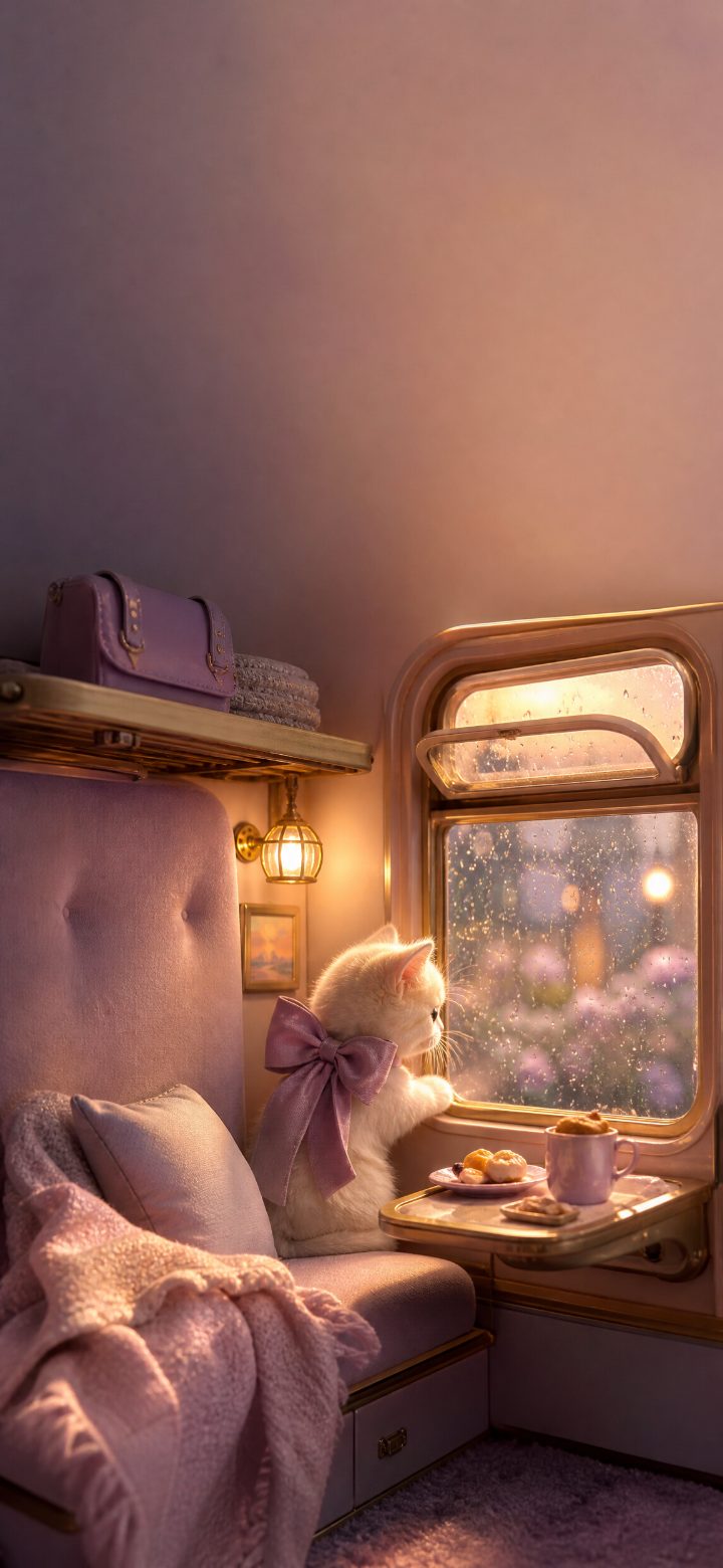 Kawaii Cat Window
