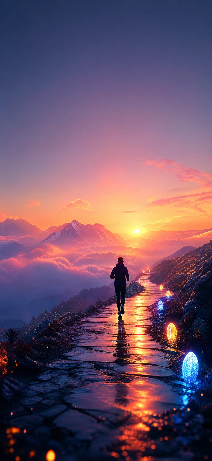 Mysterious Sunrise Trail