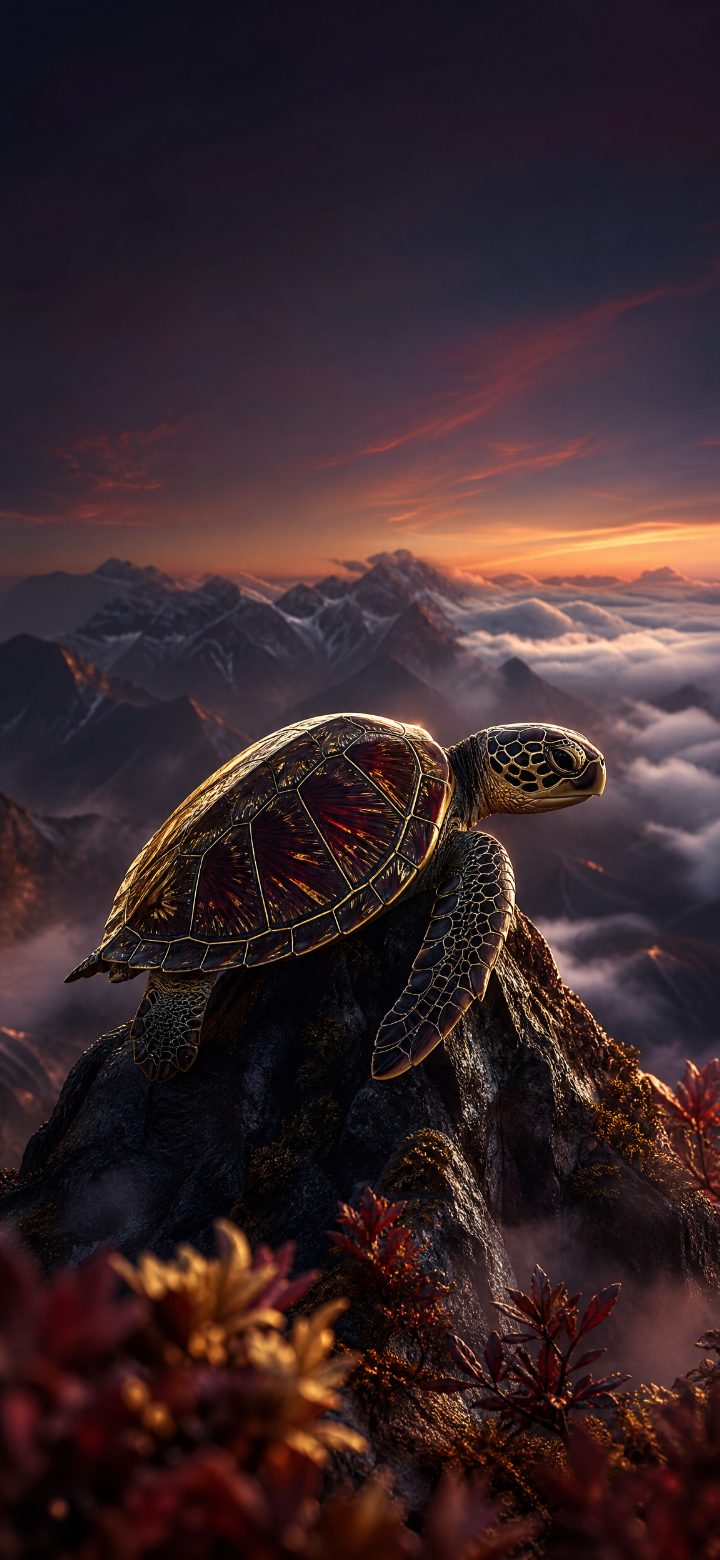 Mysterious Sea Turtle