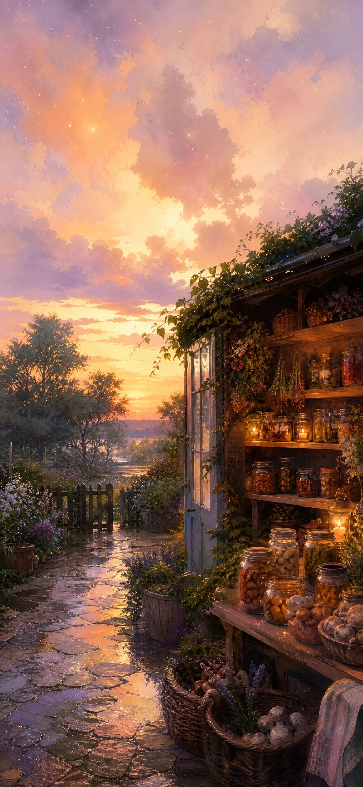 Candlelit Pantry Garden