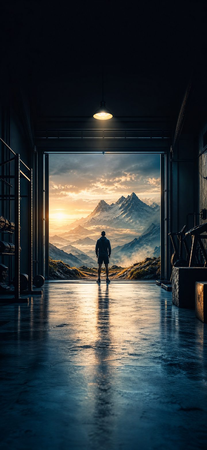 Calm Sunrise Mountain
