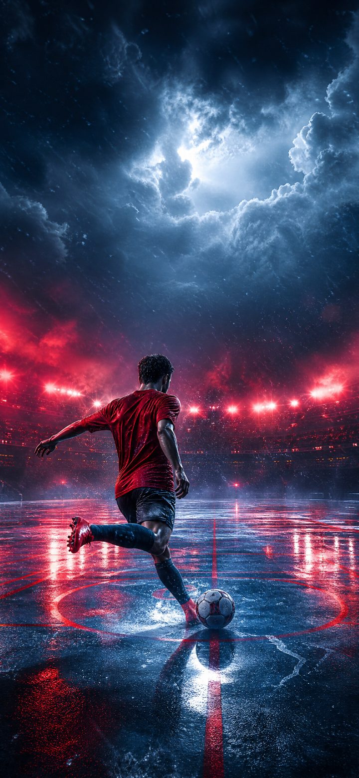 Ethereal Soccer Player