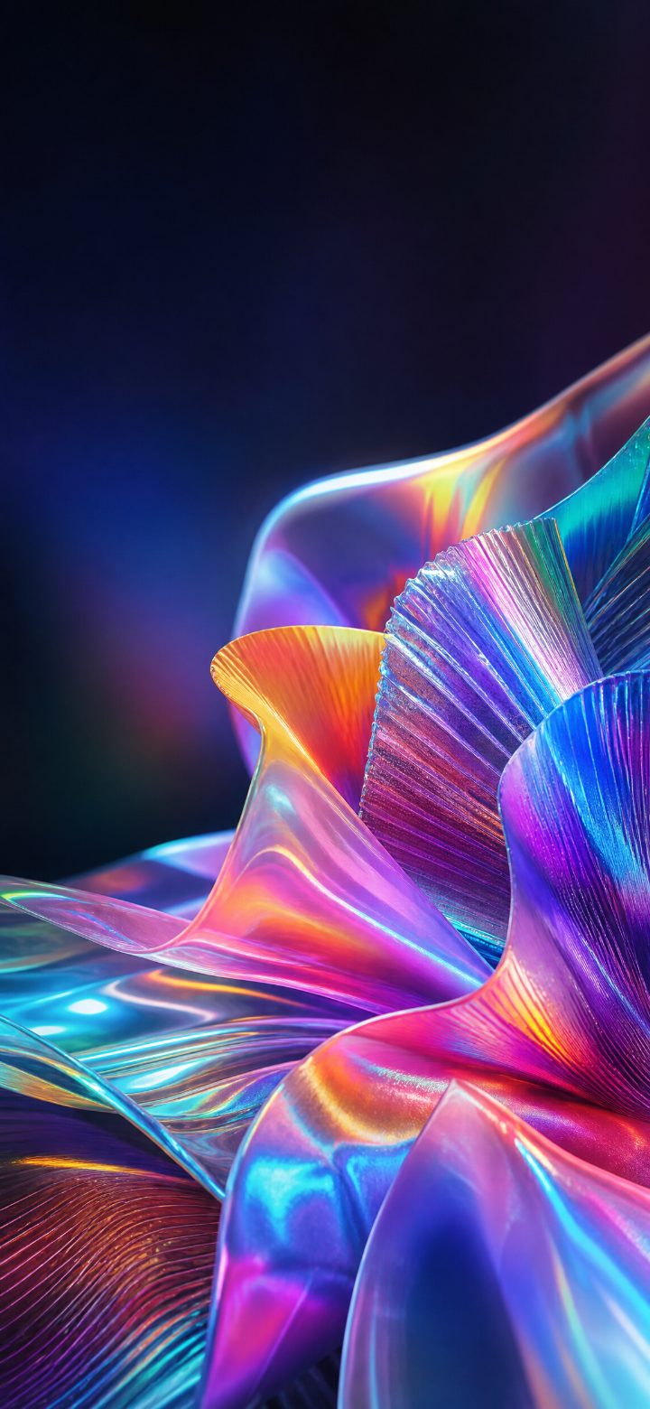 Pastel Iridescent Layers