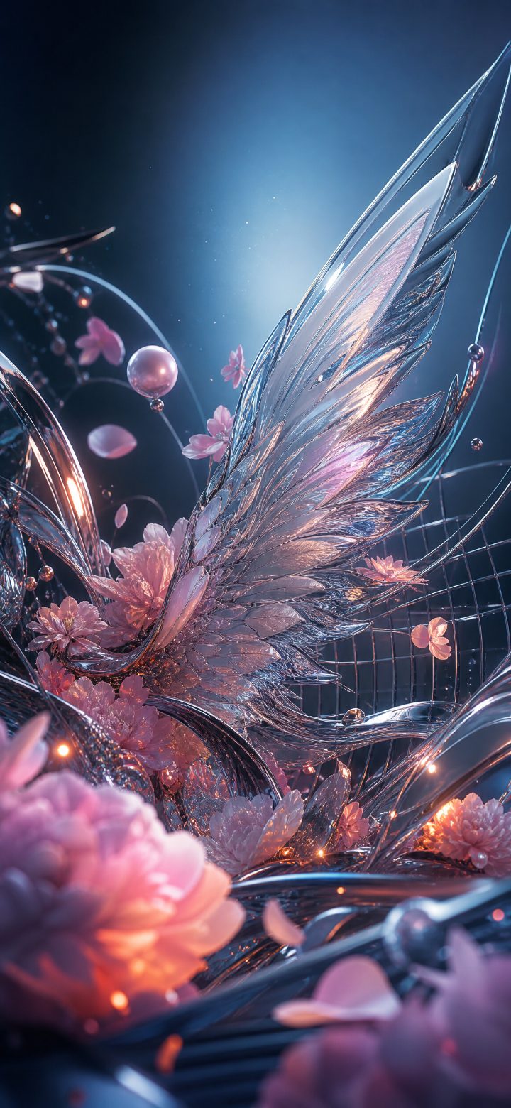 Dreamy Cyber Angel Wings