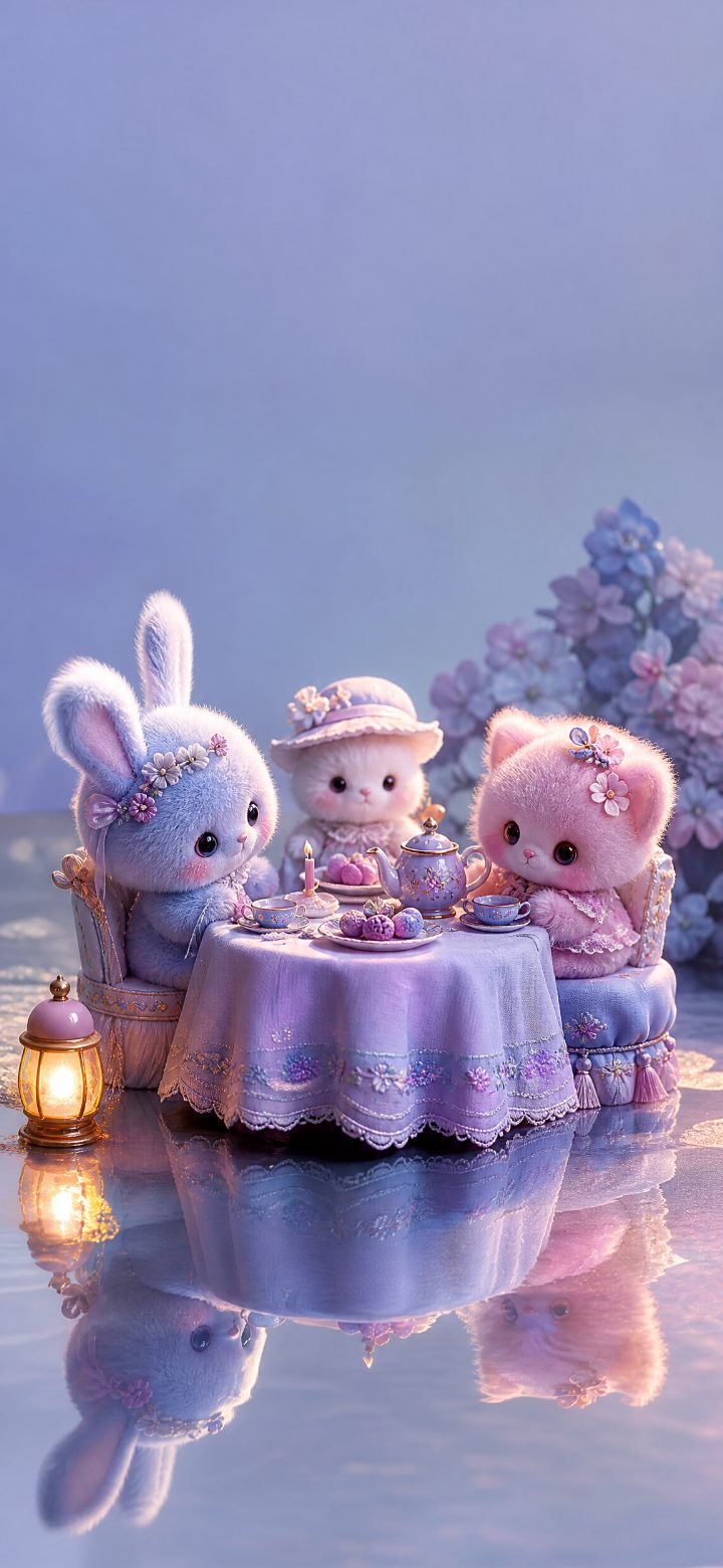 Cozy Kawaii Tea Party