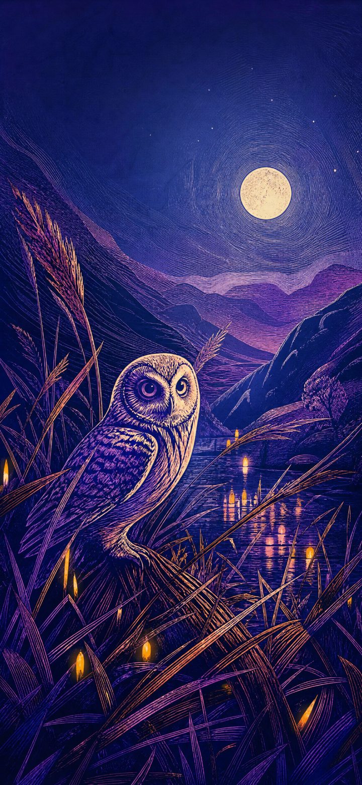 Deep Blue Owl