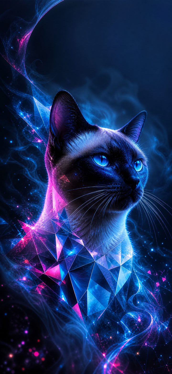 Cool Siamese Portrait