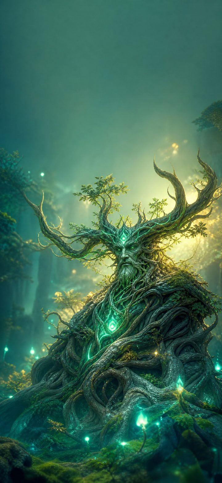 Glowing Spirit Tree