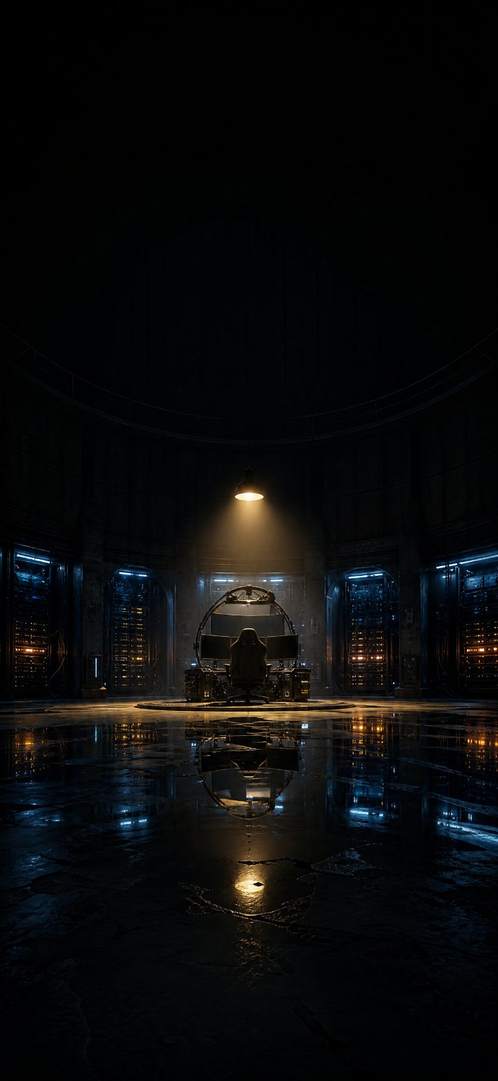 Focused Server Portrait