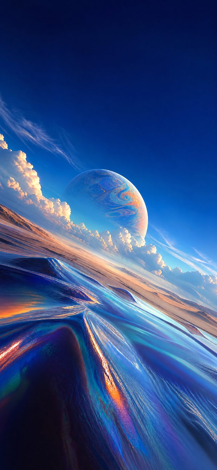 Electric Blue Planet
