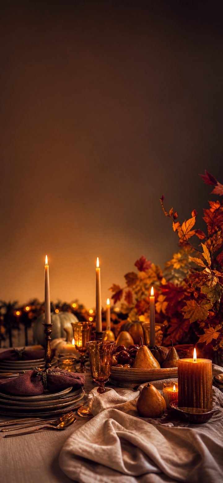 Cozy Harvest Table