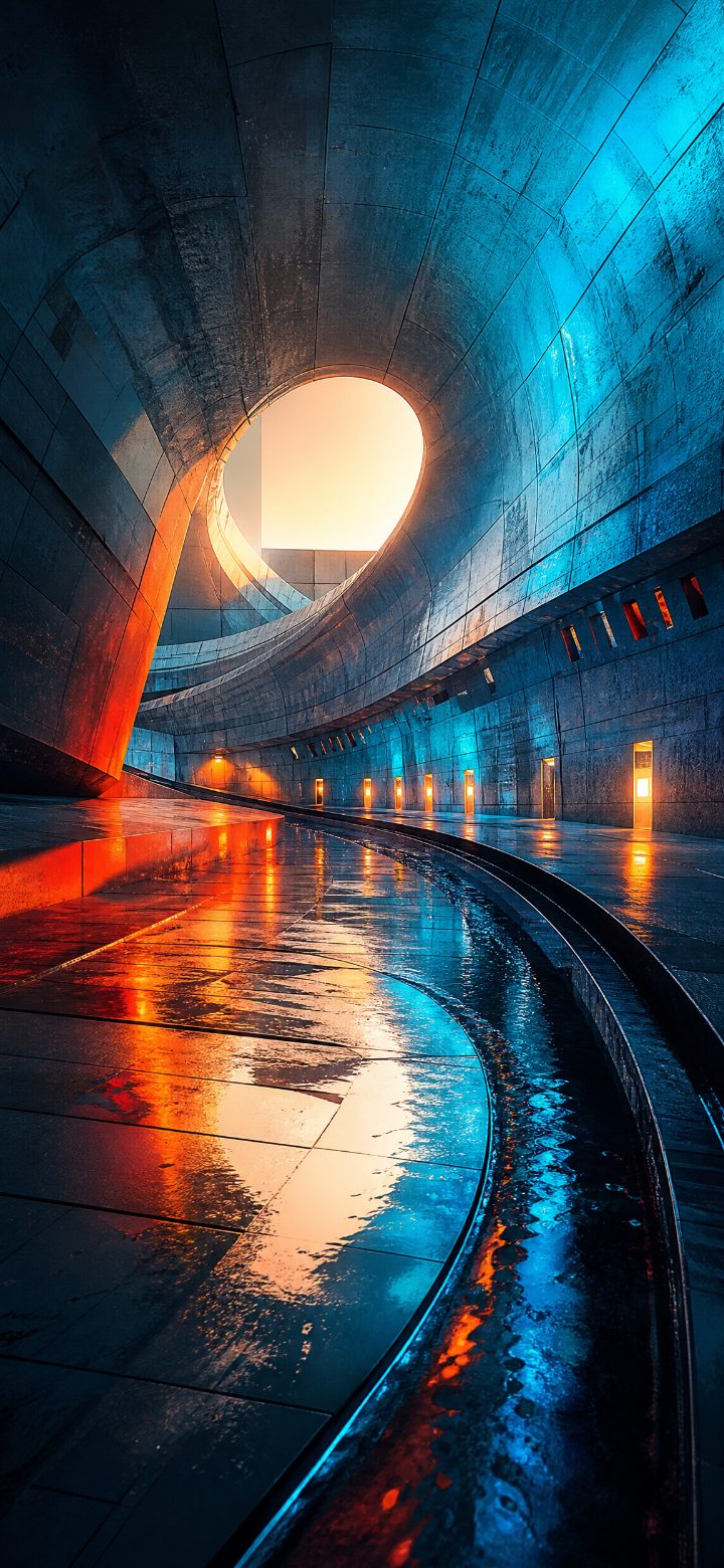 Futuristic City Tunnel