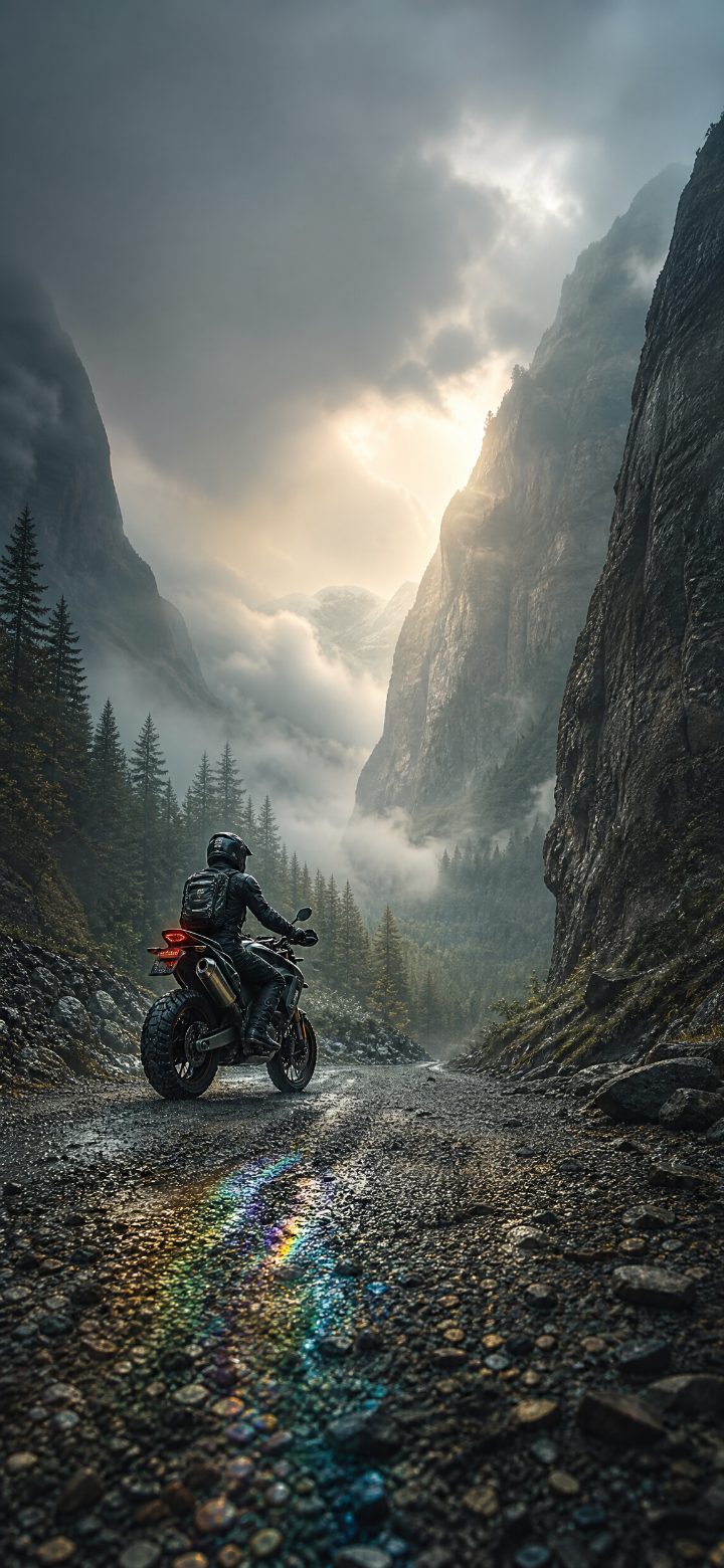Cinematic Motorcycle Detail