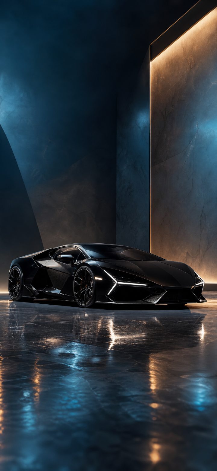 Cosmic Blue Hypercar