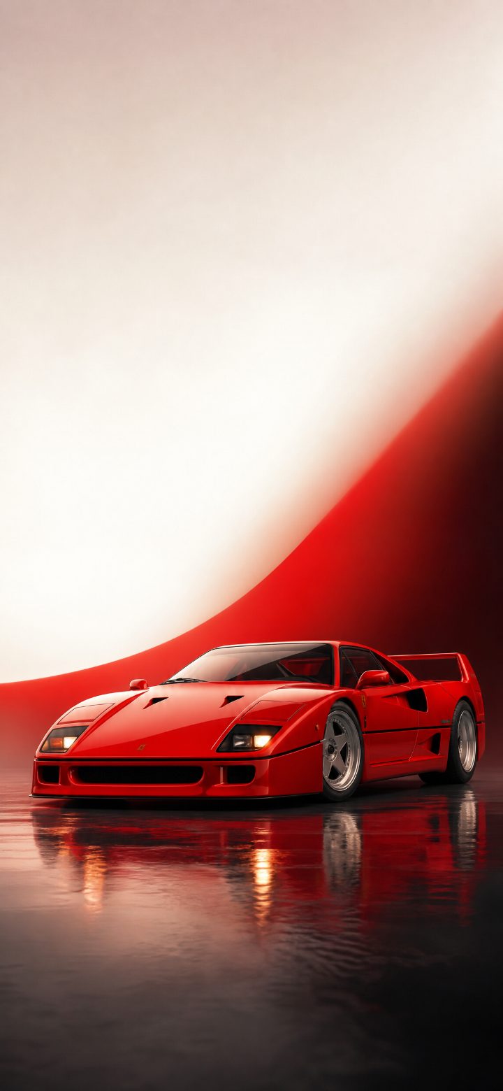 Charcoal Ferrari F40