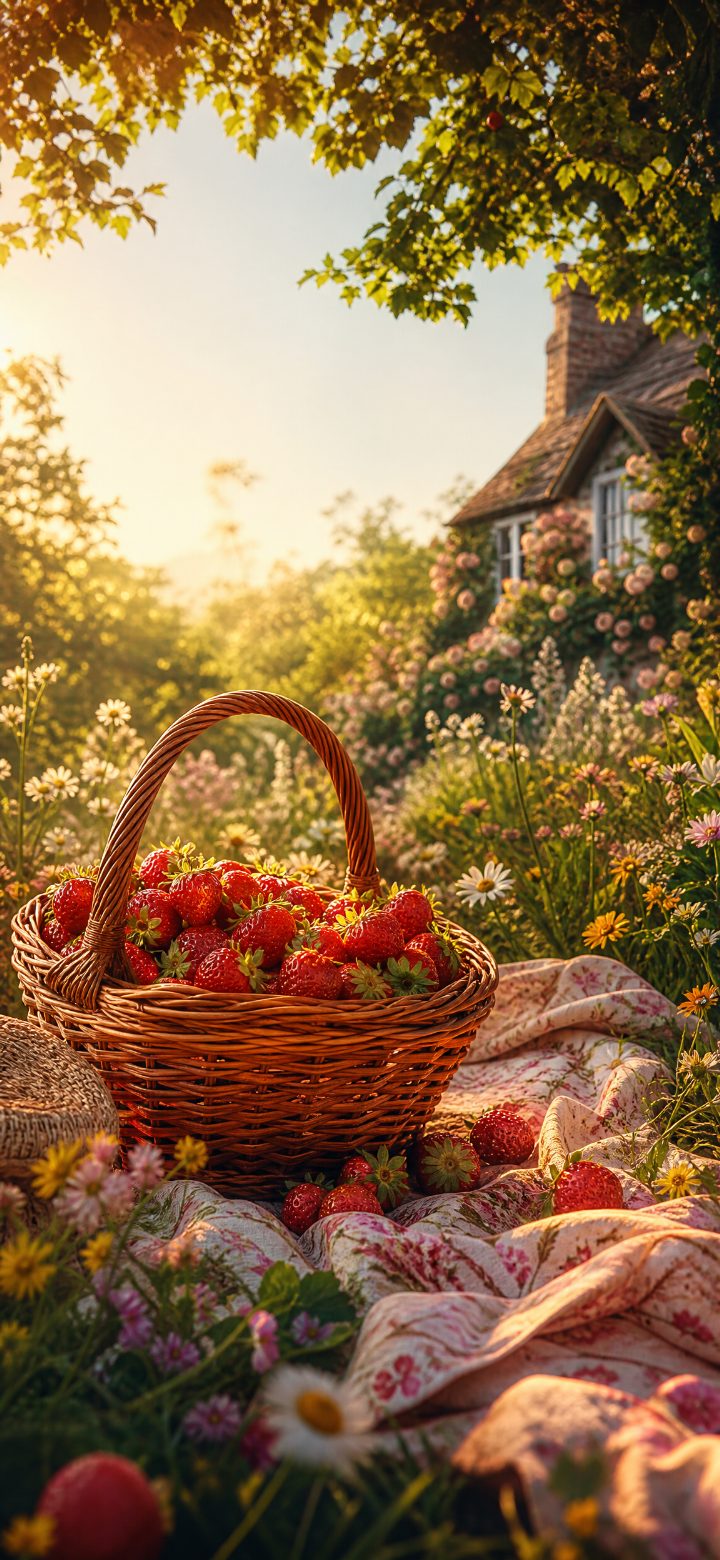 Strawberry Basket Garden