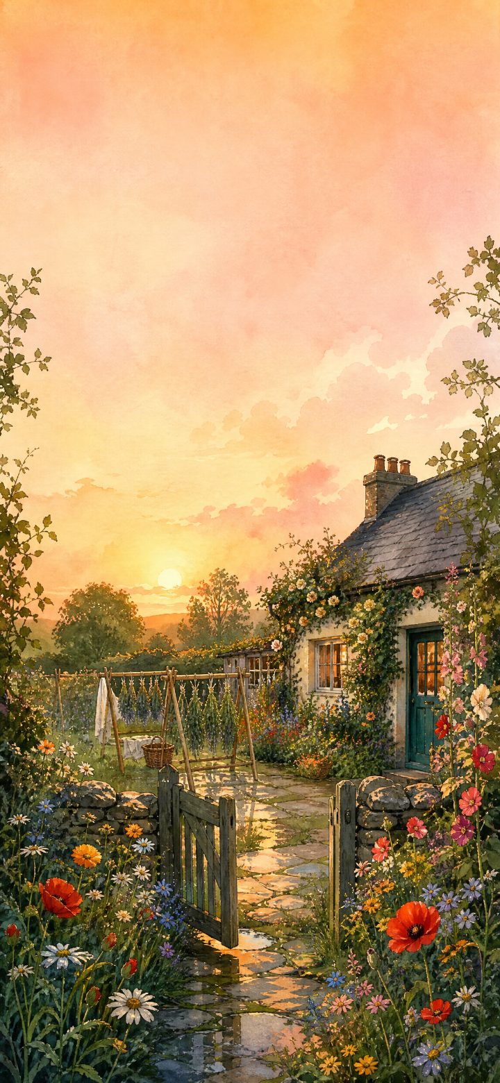 Cozy Wildflower Meadow Home