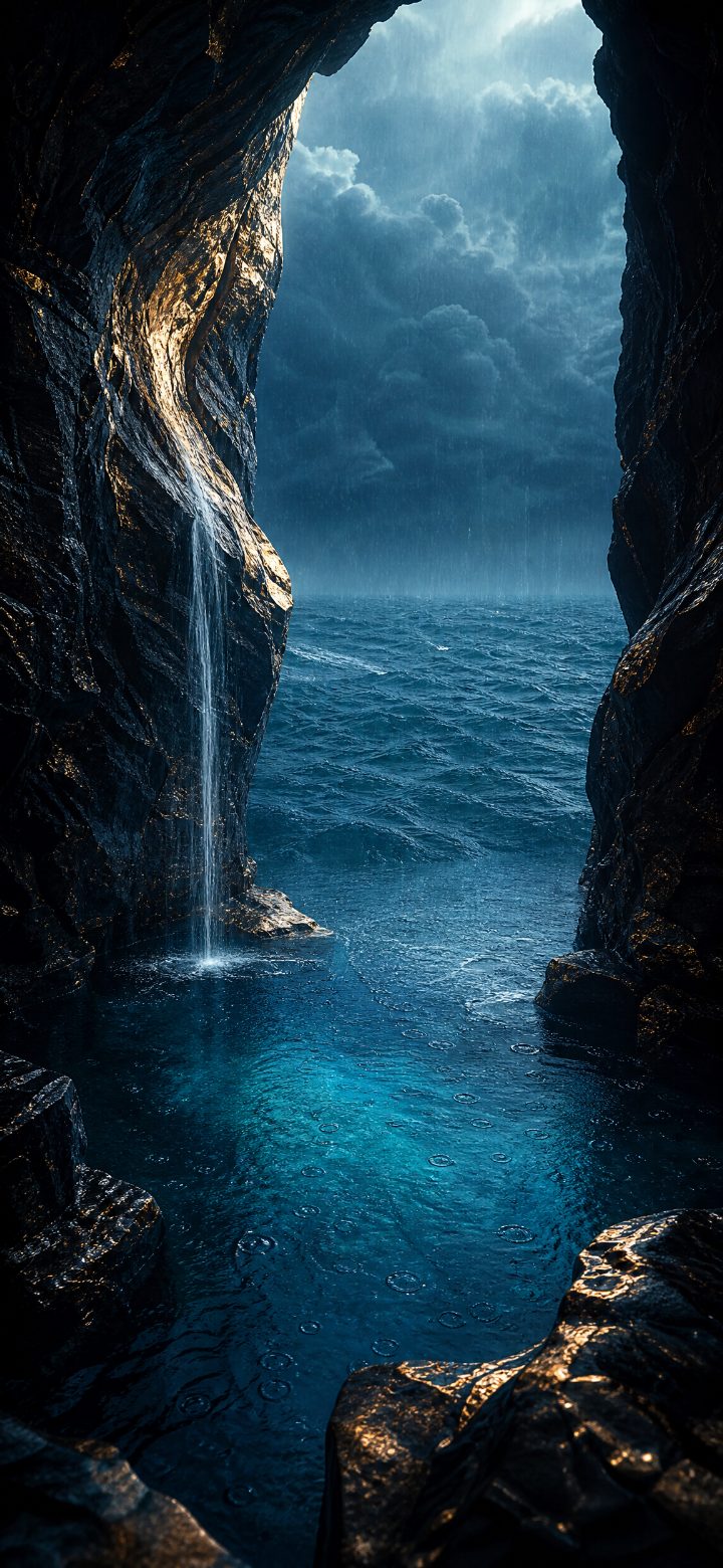 Cinematic Deep Blue Ocean
