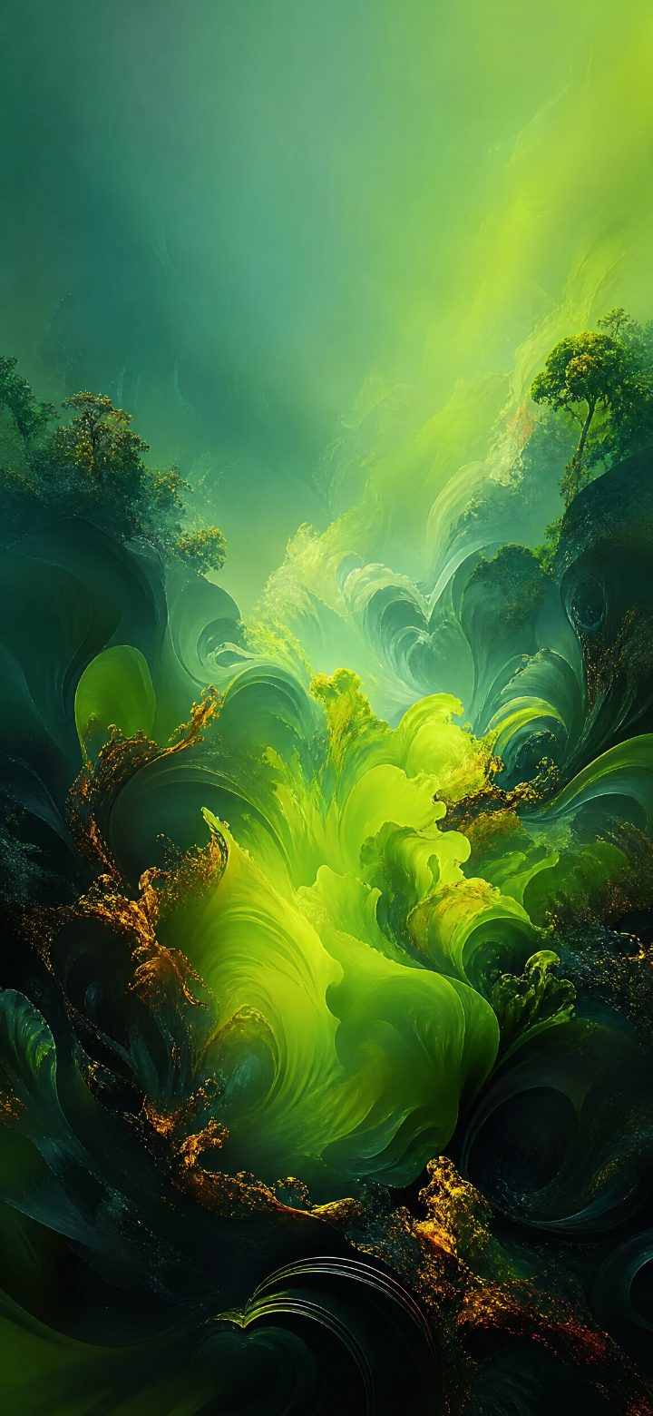 Ethereal Green Mesh
