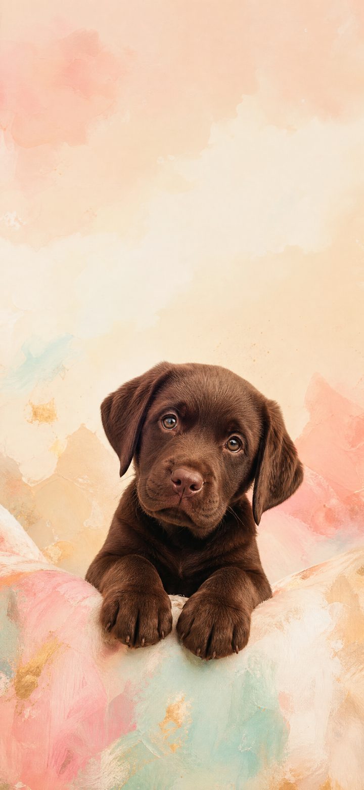 Playful Labrador Portrait