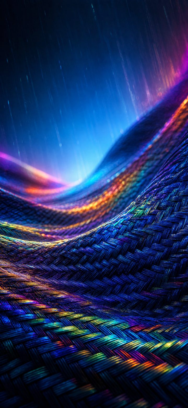 Majestic Indigo Woven Texture