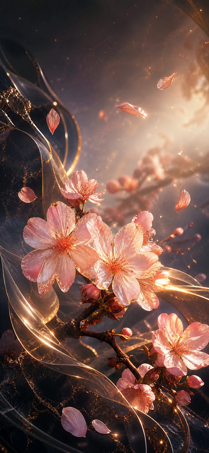 Hopeful Petals Portrait