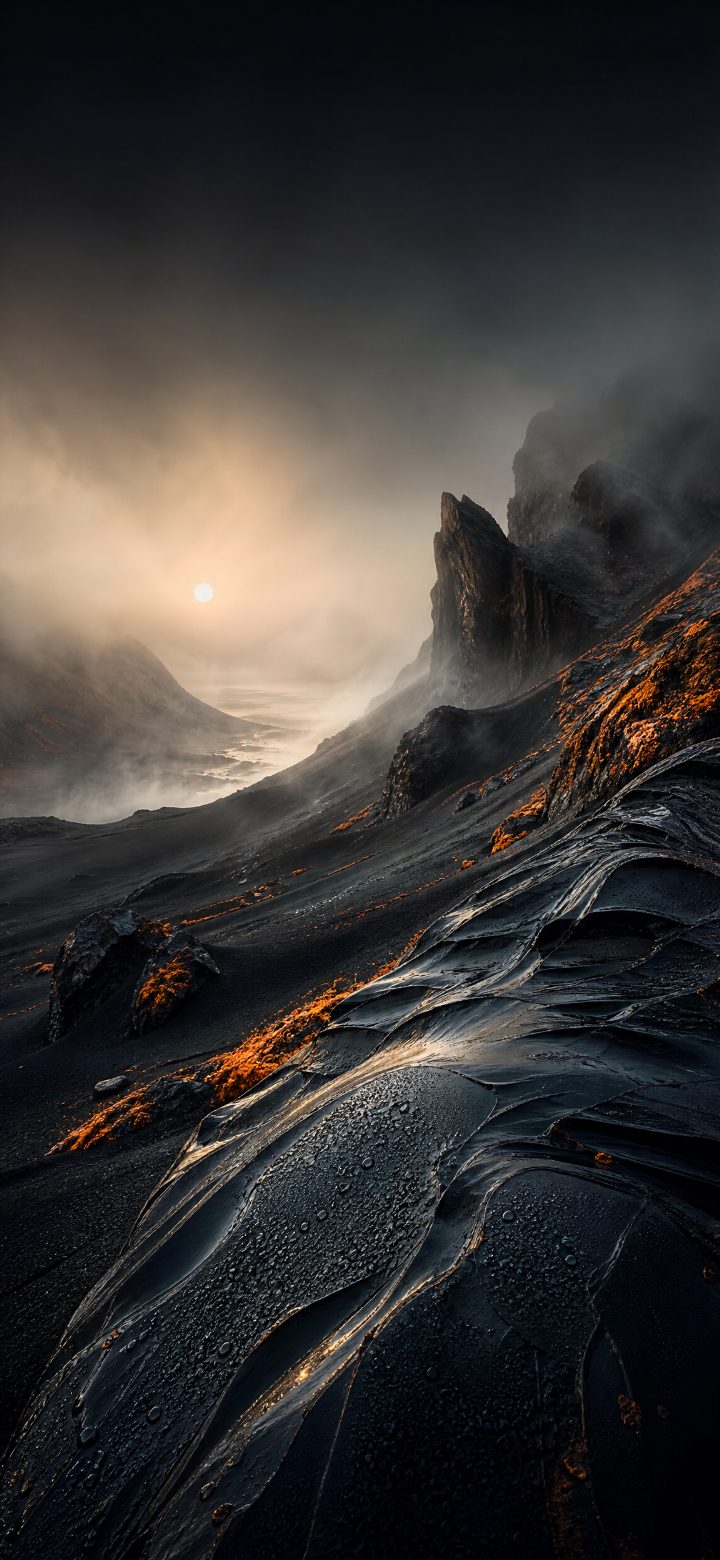 Fog Filled Valley Dawn
